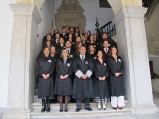 Los integrantes de la promoción 72 con destinos en los órganos judiciales andaluces